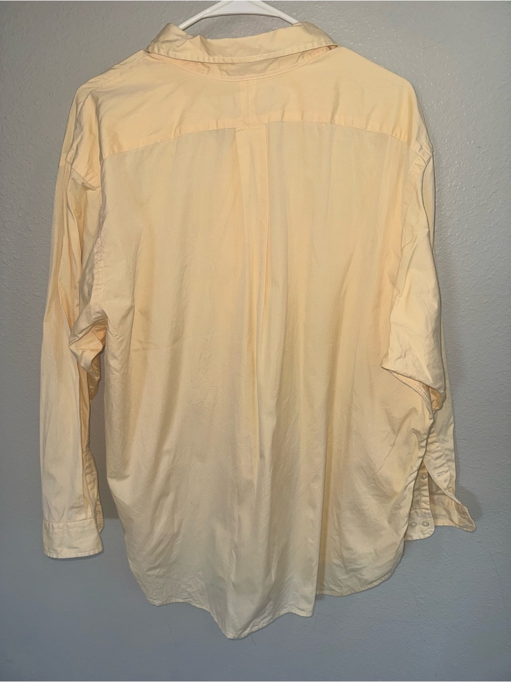 Polo Ralph Lauren Men's Classic-Fit Oxford Button-Down Shirt | 17.5 32 33 Yellow - Picture 6 of 9